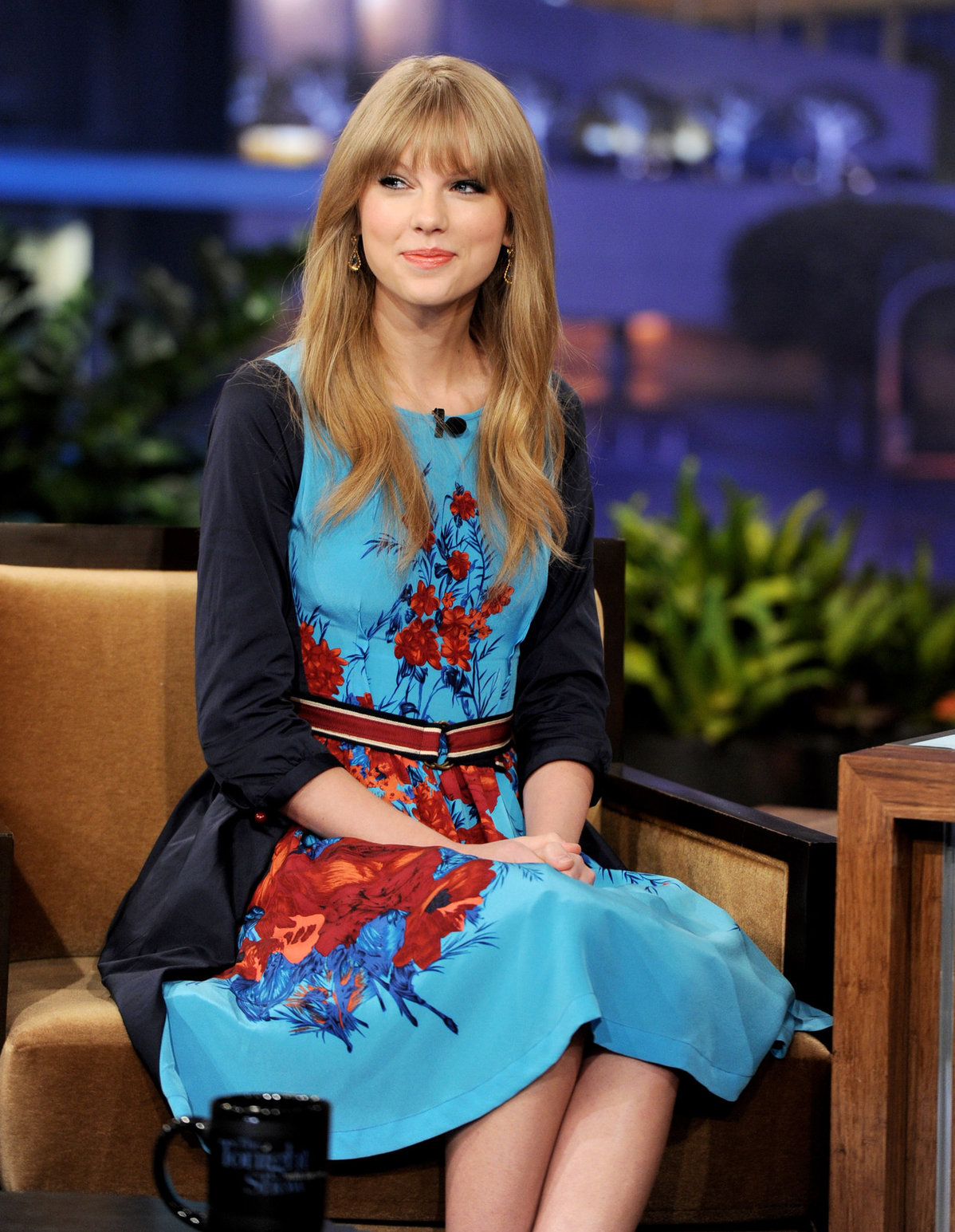 Taylor Swift the Tonight Show with Jay Leno February 20, 2012 