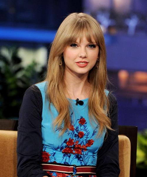 Taylor Swift the Tonight Show with Jay Leno February 20, 2012 