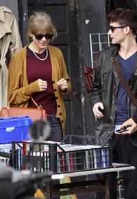 Taylor Swift out and about in London October 4, 2012 