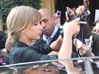 Taylor Swift leaving her hotel in London 10/6/12