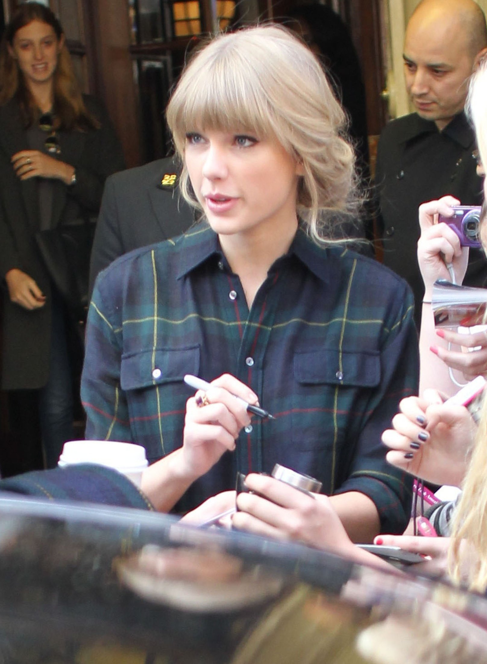 Taylor Swift leaving her hotel in London 10/6/12