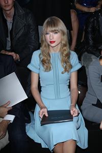 Taylor Swift at Elie Saab Spring Summer 2012/13 fashion show in Paris 10/3/12 
