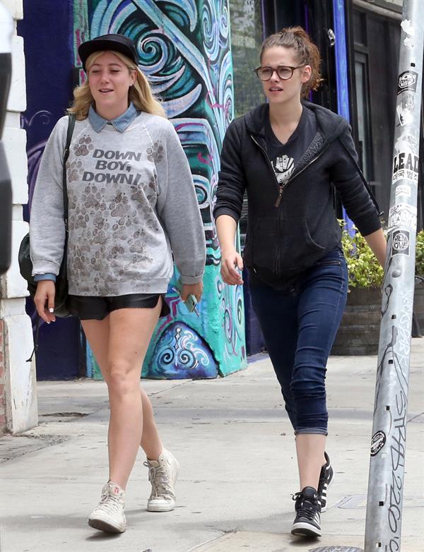 Kristen Stewart out in Los Feliz 6/7/13 