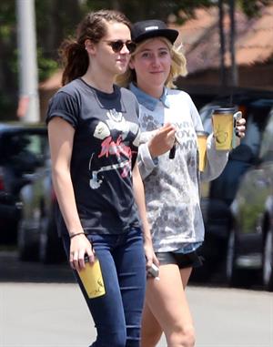 Kristen Stewart out in Los Feliz 6/7/13 