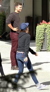 Kristen Stewart playing with a ball on the set of  Sils Maria  in Switzerland September 20, 2013  