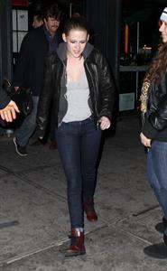 Kristen Stewart at the 'On the Road' after party at Abe and Arthur's in New York City December 13, 2012 