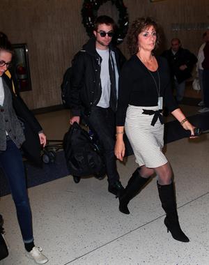 Kristen Stewart at JFK Airport in New York City 11/23/12 