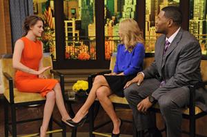 Kristen Stewart Live! with Kelly & Michael 11/7/12