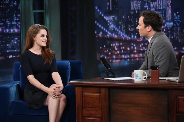 Kristen Stewart Late Night with Jimmy Fallon 11/7/12