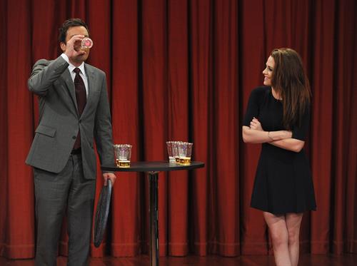 Kristen Stewart Late Night with Jimmy Fallon 11/7/12