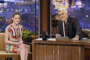 Kristen Stewart The Tonight Show with Jay Leno 11/5/12