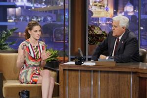 Kristen Stewart The Tonight Show with Jay Leno 11/5/12