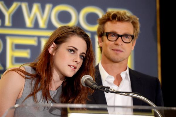 Kristen Stewart at Hollywood Foreign Press Association's Cecil B. Demille Award presentation in Beverly Hills 11/1/12