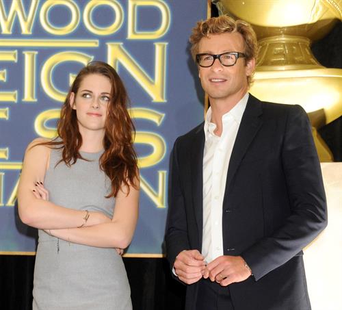 Kristen Stewart at Hollywood Foreign Press Association's Cecil B. Demille Award presentation in Beverly Hills 11/1/12