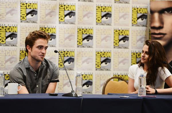 Kristen Stewart -  The Twilight Saga: Breaking Dawn - Part 2  Comic-Con Press Conference in San Diego (12 Jul 2012)