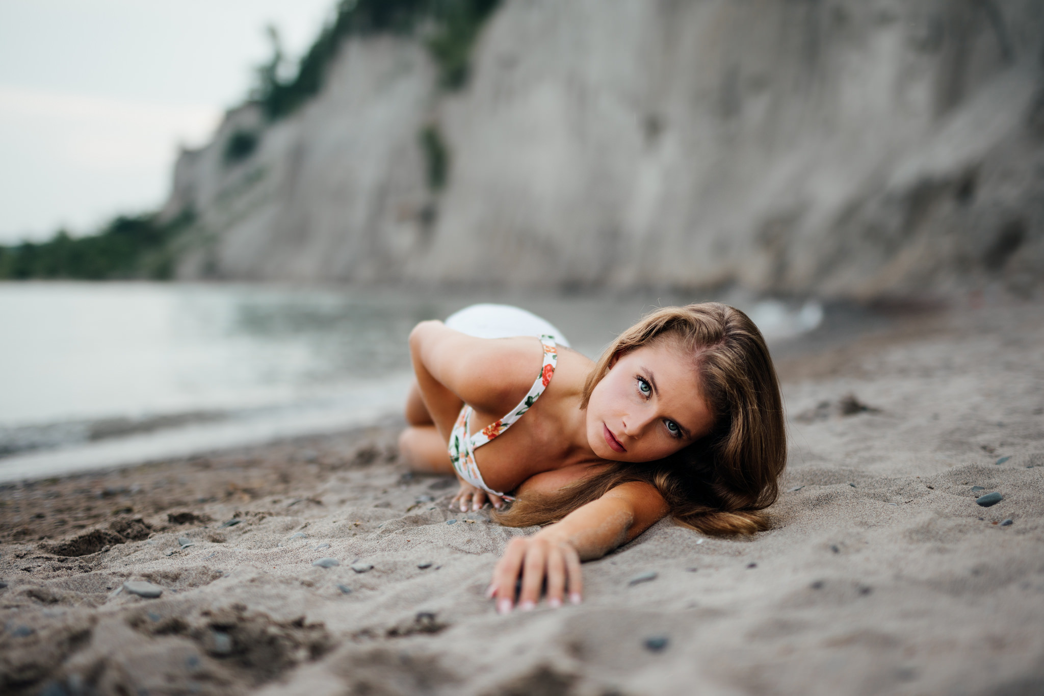 Angelika Nina Melnyk in a bikini