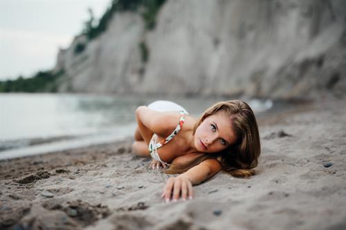 Angelika Nina Melnyk in a bikini