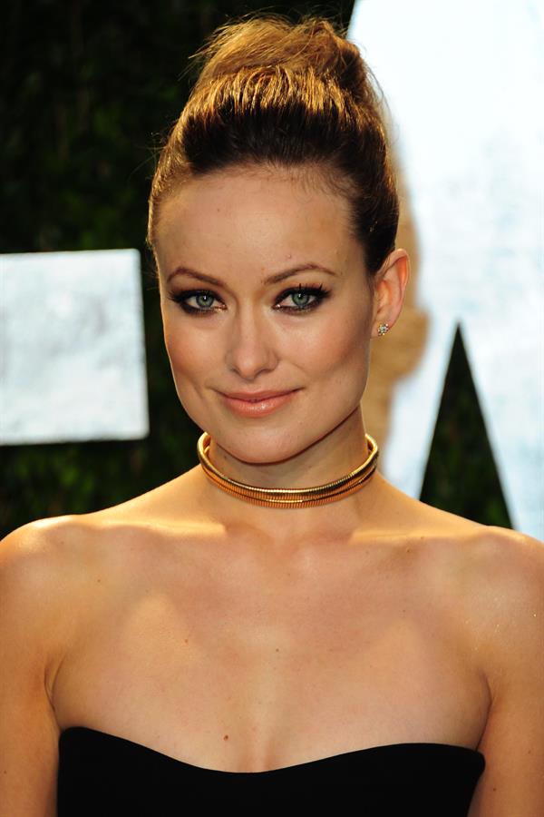 Olivia Wilde at the 2012 Vanity Fair Oscar party in West Hollywood on February 26, 2012 