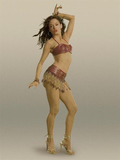 Rose McGowan in a bikini