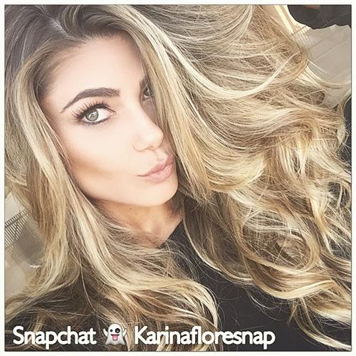 Karina Flores taking a selfie