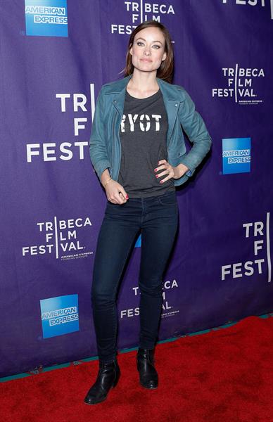 Olivia Wilde Tribeca Film Festival - Shorts Program -  The Rider and the Storm  - New York City - April 22, 2013