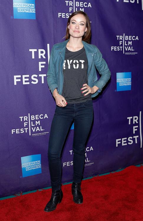 Olivia Wilde Tribeca Film Festival - Shorts Program -  The Rider and the Storm  - New York City - April 22, 2013