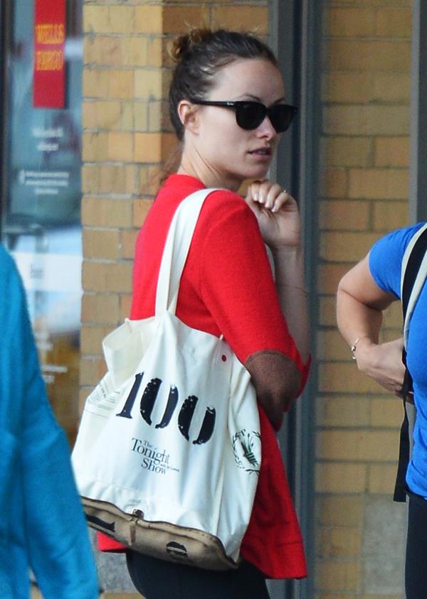 Olivia Wilde leaving a gym in New York City - May 2, 2013 