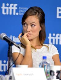 Olivia Wilde  Third Person Press Conference TIFF 9/10/13  