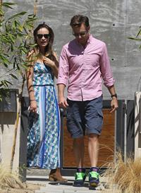 Olivia Wilde house hunting in LA 9/13/13