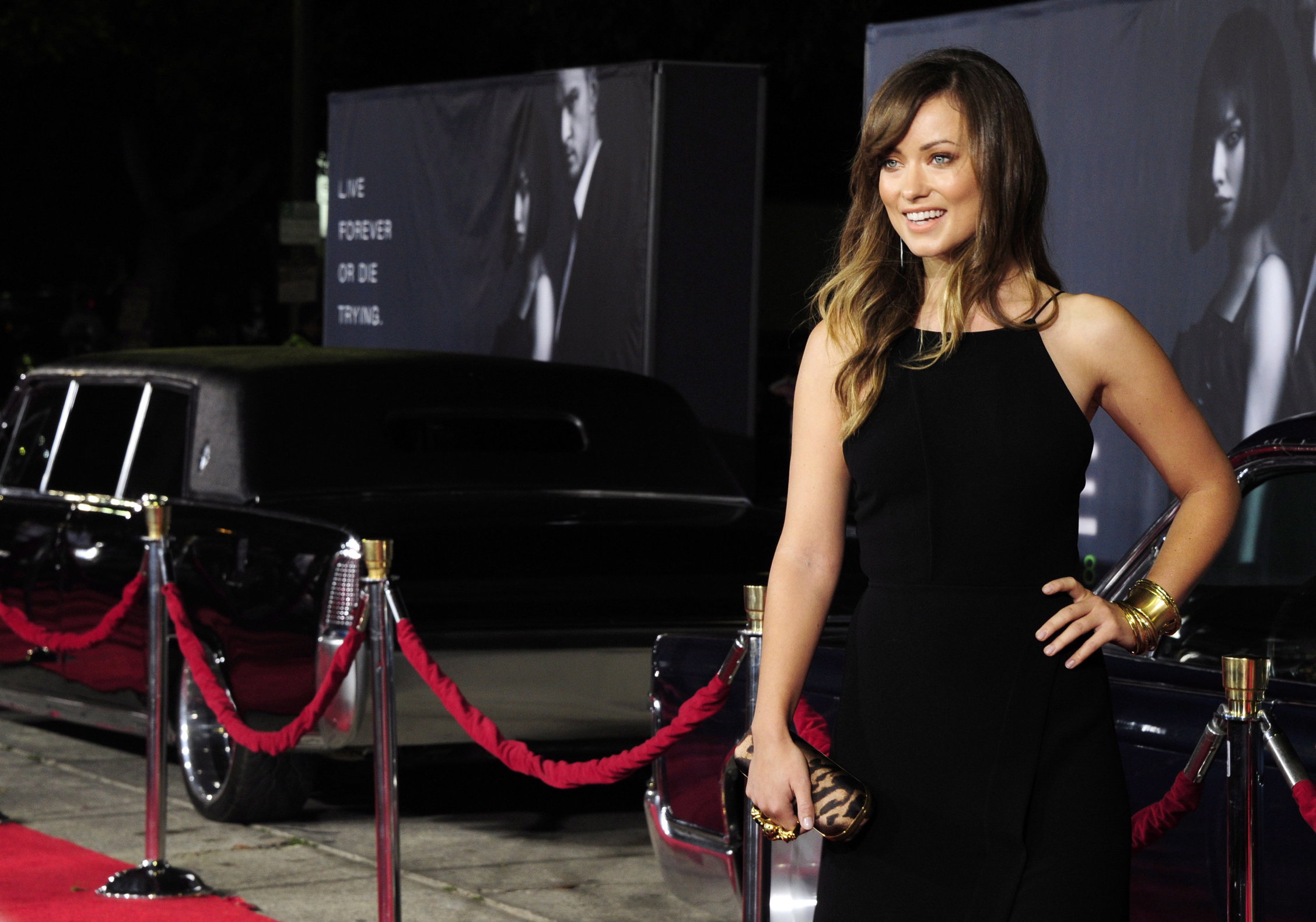 Olivia Wilde In Time premiere in Los Angeles October 20, 2011 