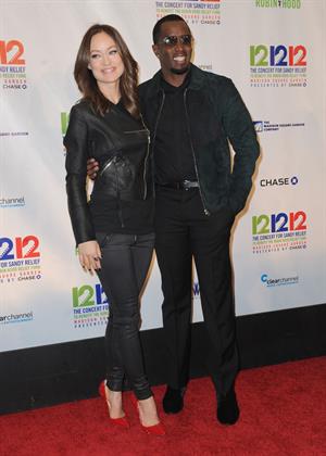 Olivia Wilde Hurricane Relief Concert in New York City - December 12, 2012 