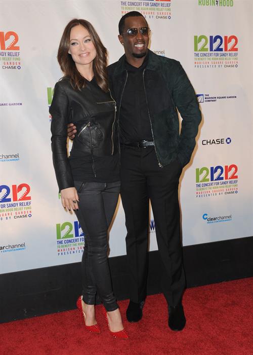 Olivia Wilde Hurricane Relief Concert in New York City - December 12, 2012 