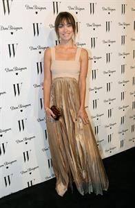 Olivia Wilde W Magazine Golden Globe party at Chateau Marmont on January 14, 2011