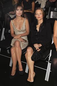 Olivia Wilde Giorgio Armani fashion show during Paris fashion week January 24, 2011 
