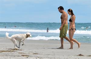 Olivia Wilde in a Bikini on the beach in Wilmington,North Carolina 8/22/12 