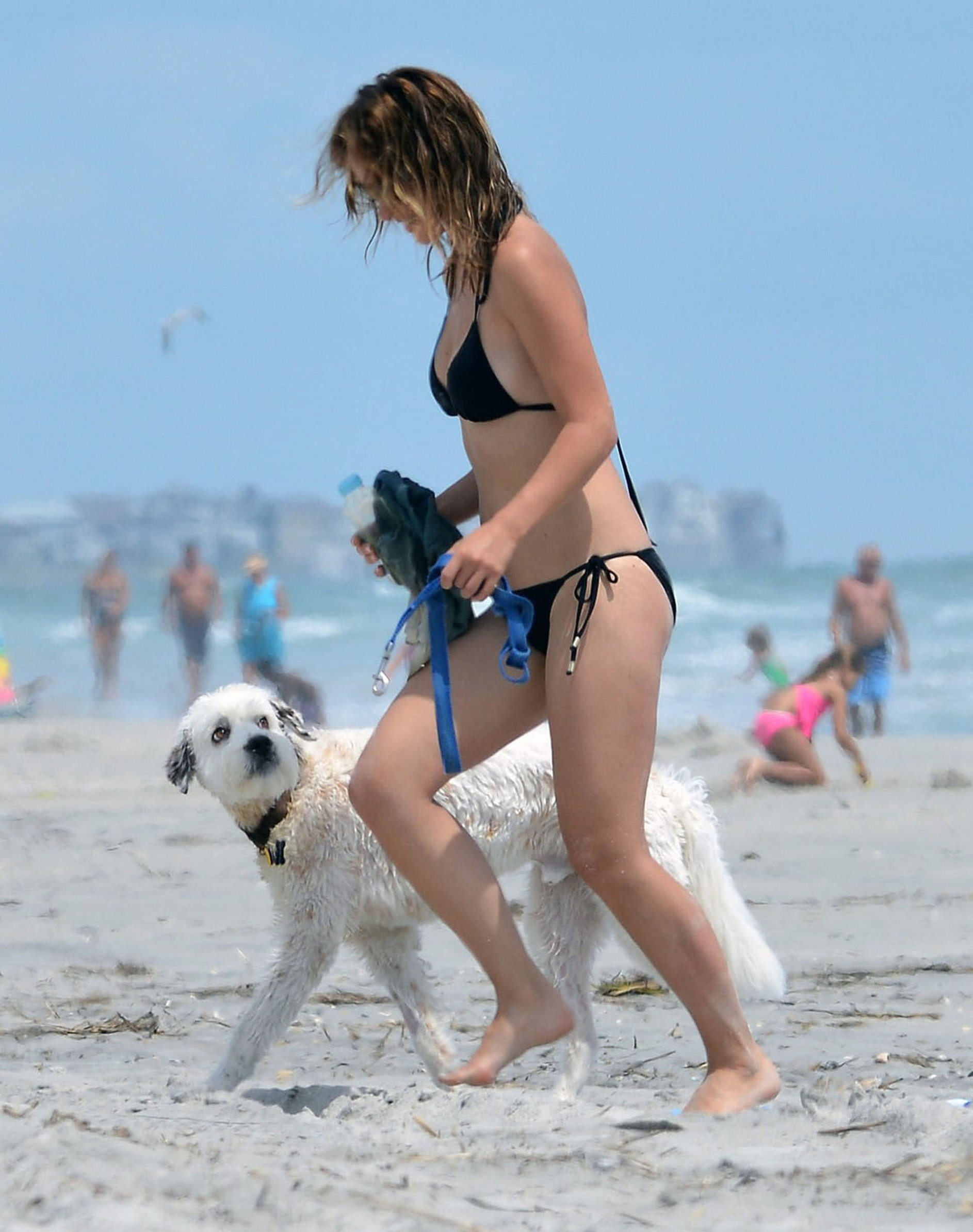 Olivia Wilde in a Bikini on the beach in Wilmington,North Carolina 8/22/12 