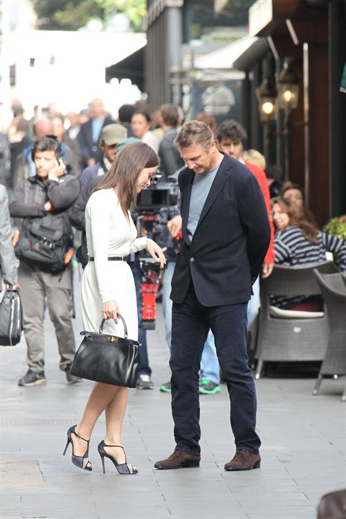 Olivia Wilde Filming  Third Person  in Rome (10/17/12) 