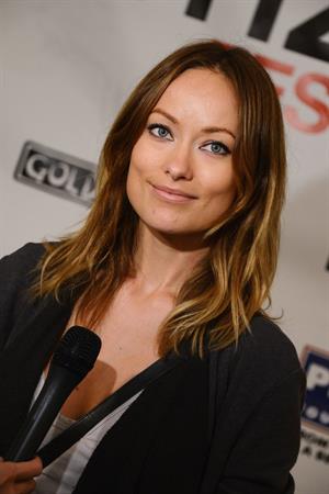 Olivia Wilde The Global Citizen Festival in Central Park to End extreme poverty on September 29, 2012 
