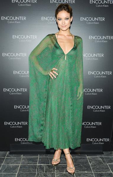 Olivia Wilde 'Encounter' Calvin Klein Fragrance Launch In NY - September 27, 2012 