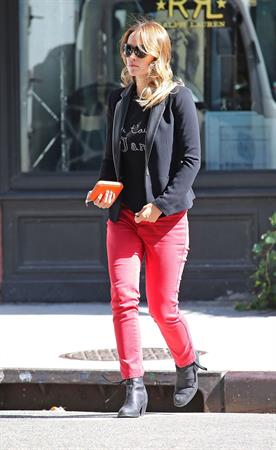 Olivia Wilde at Cafe Gitane in Nolita - September 24, 2012 