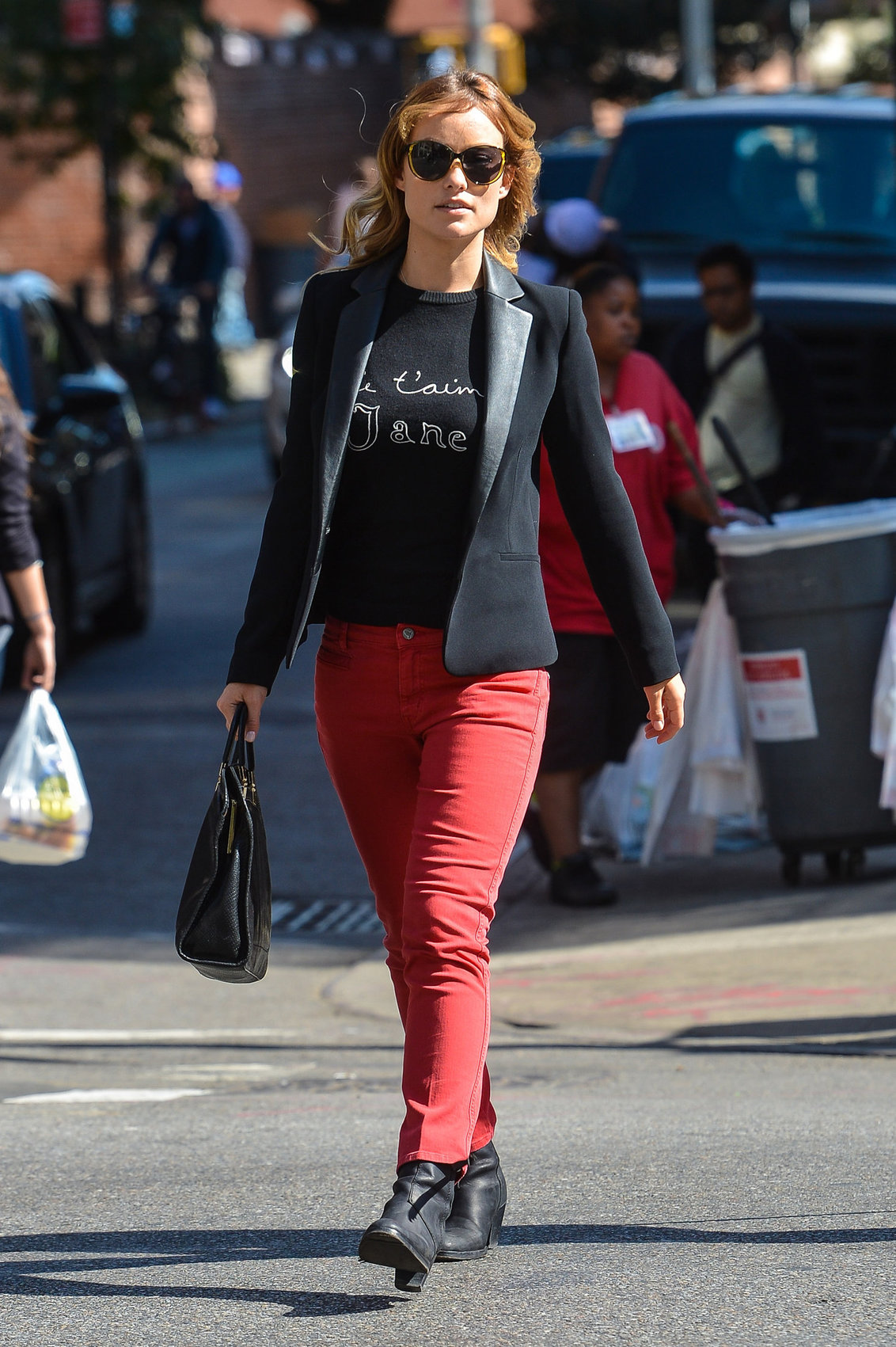 Olivia Wilde at Cafe Gitane in Nolita - September 24, 2012 