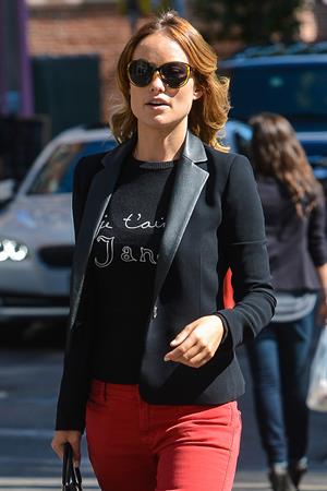 Olivia Wilde at Cafe Gitane in Nolita - September 24, 2012 