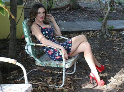 Kelly Brook - New Look Photoshoot In Miami February 4, 2013 