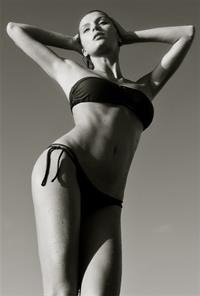 Tatiana Platon in a bikini