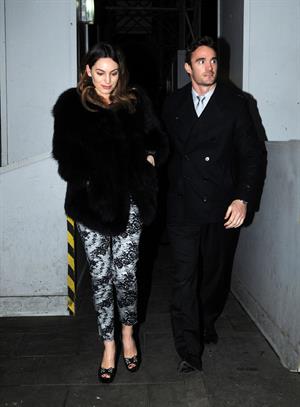 Kelly Brook birthday dinner with Thom Evans at The Wolseley restaurant London November 23, 2012 