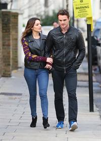 Kelly Brook out and about in London 11/23/12 