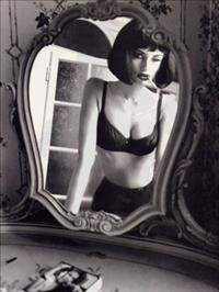 Adriana Karembeu in lingerie