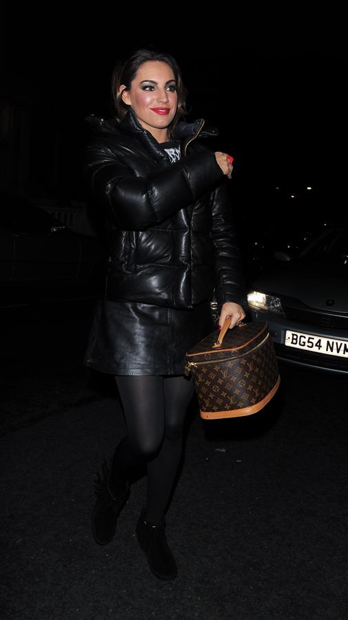 Kelly Brook At her home in London - November 2, 2012