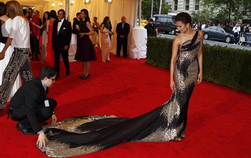 Nina Dobrev Metropolitan Museum of Arts Costume Institute Gala 07 05 12 