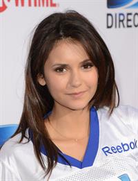 Nina Dobrev DIRECTV'S Celeb Beach Bowl at Mardi Gras World 2/2/13 